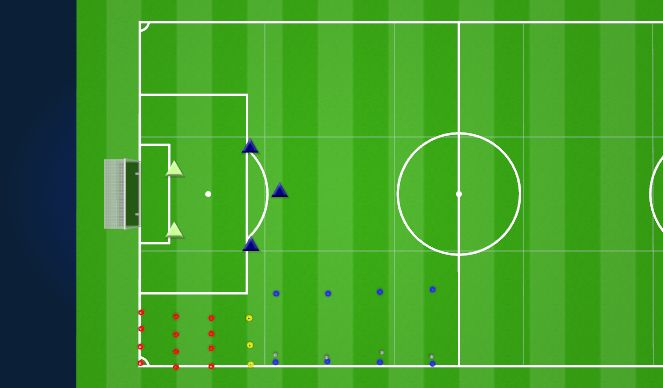 Football/Soccer Session Plan Drill (Colour): Screen 1