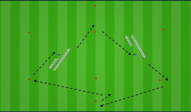 Football/Soccer Session Plan Drill (Colour): Screen 1
