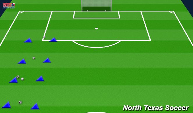 Football/Soccer Session Plan Drill (Colour): Brazilian passing
