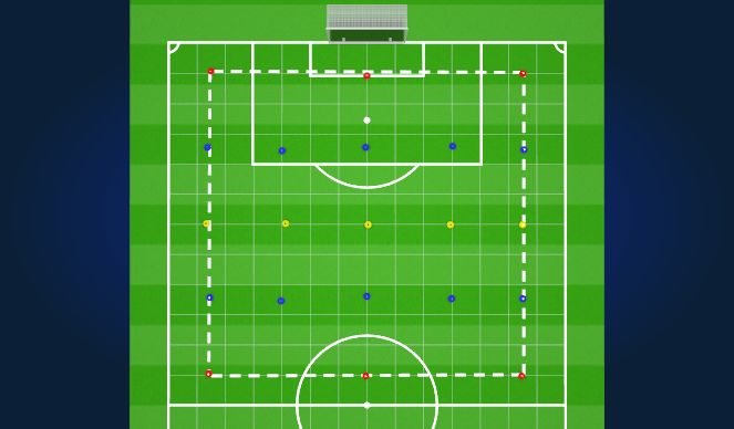 Football/Soccer Session Plan Drill (Colour): Screen 3