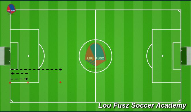 Football/Soccer Session Plan Drill (Colour): Warm Up & Sprint Series 