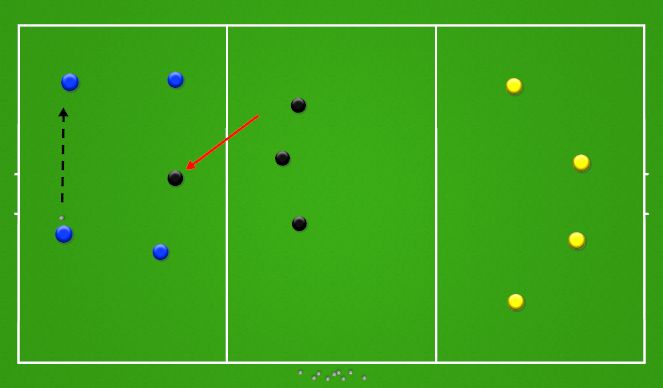Football/Soccer Session Plan Drill (Colour): Transitional Rondo