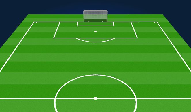 Football/Soccer Session Plan Drill (Colour): Beep Test