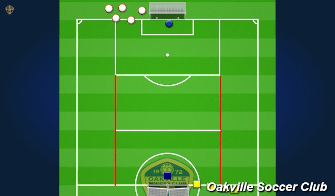 Football/Soccer Session Plan Drill (Colour): SSG