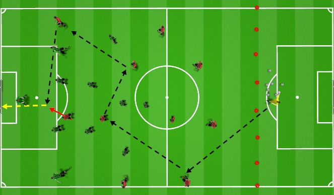 Football/Soccer Session Plan Drill (Colour): S.W.T - P.O.P