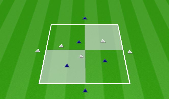 Football/Soccer Session Plan Drill (Colour): Activity 1