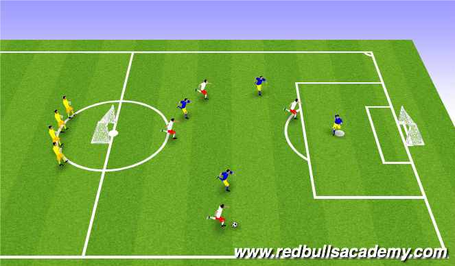 Football/Soccer Session Plan Drill (Colour): Tournament / Free Play