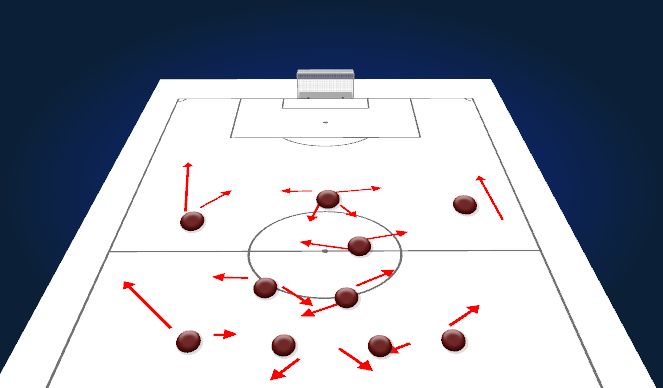 Football/Soccer Session Plan Drill (Colour): Screen 3