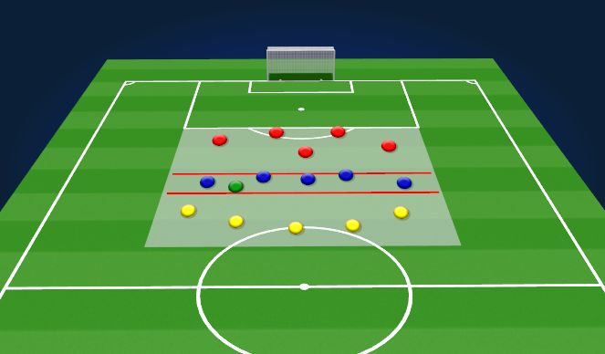 Football/Soccer Session Plan Drill (Colour): Possession Game
