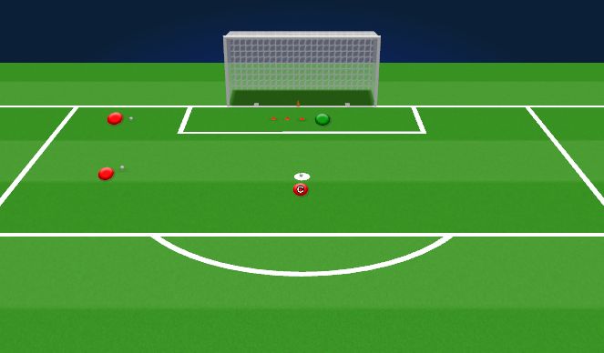 Football/Soccer Session Plan Drill (Colour): Screen 1