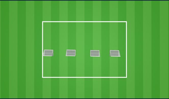 Football/Soccer Session Plan Drill (Colour): Passing 1