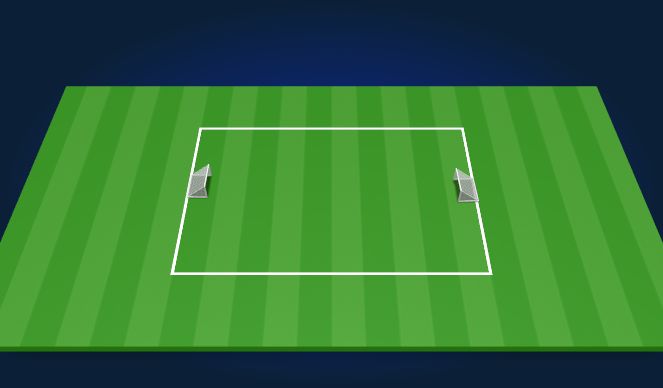 Football/Soccer Session Plan Drill (Colour): Scrimmage 