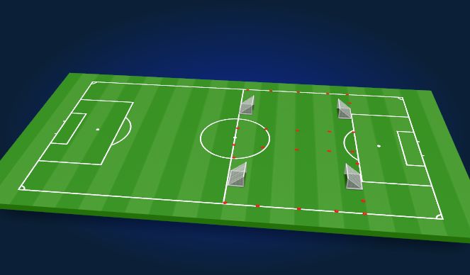 Football/Soccer Session Plan Drill (Colour): Screen 1