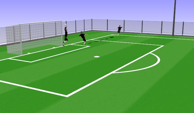 Football/Soccer Session Plan Drill (Colour): Screen 1