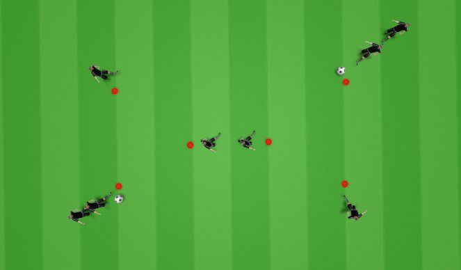 Football/Soccer Session Plan Drill (Colour): Level 5