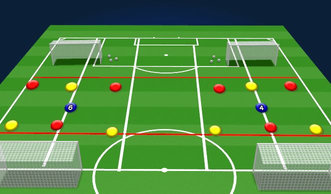 Football/Soccer Session Plan Drill (Colour): Screen 1