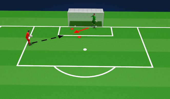 Football/Soccer Session Plan Drill (Colour): Catching at height