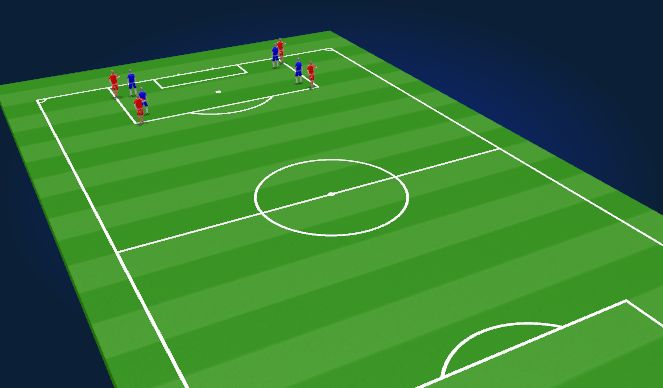 Football/Soccer Session Plan Drill (Colour): Screen 1