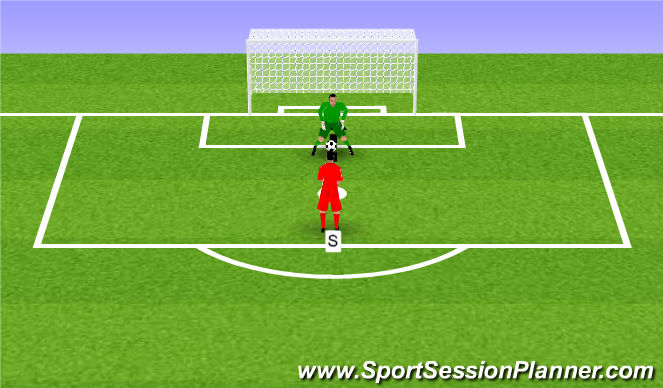 Football/Soccer Session Plan Drill (Colour): Screen 1