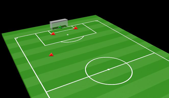 Football/Soccer Session Plan Drill (Colour): Screen 1