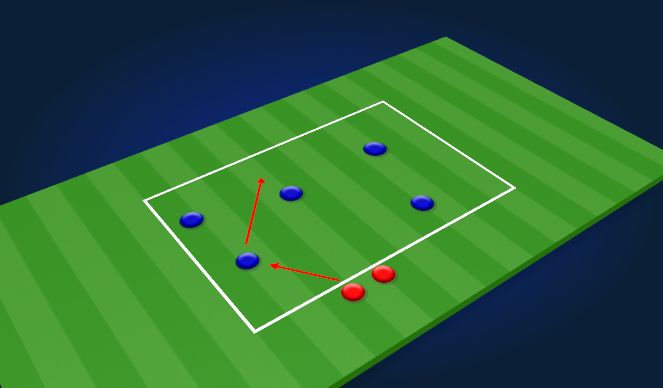Football/Soccer Session Plan Drill (Colour): Screen 2