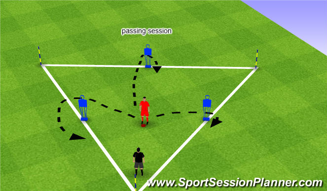 Football/Soccer Session Plan Drill (Colour): Screen 2