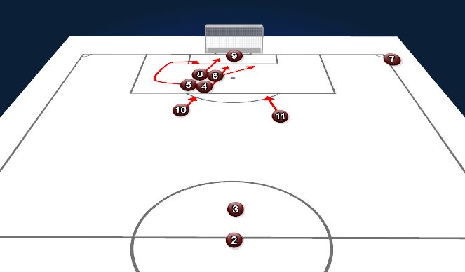 Football/Soccer Session Plan Drill (Colour): Screen 9