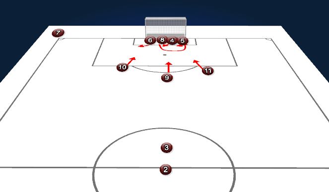 Football/Soccer Session Plan Drill (Colour): Screen 10