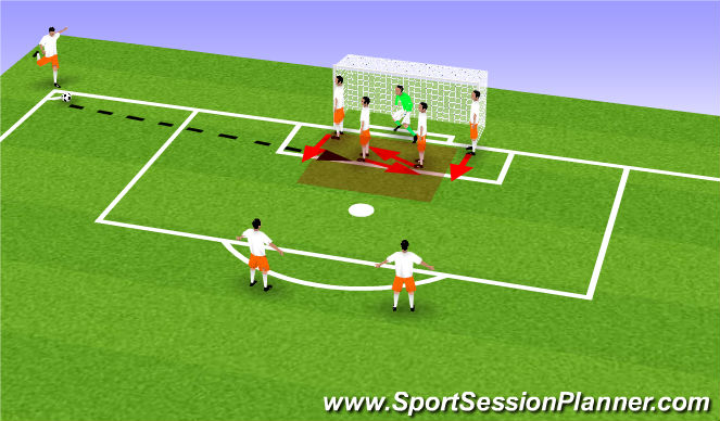 Football/Soccer Session Plan Drill (Colour): 2 TOWERS