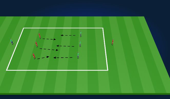 Football/Soccer Session Plan Drill (Colour): Screen 1