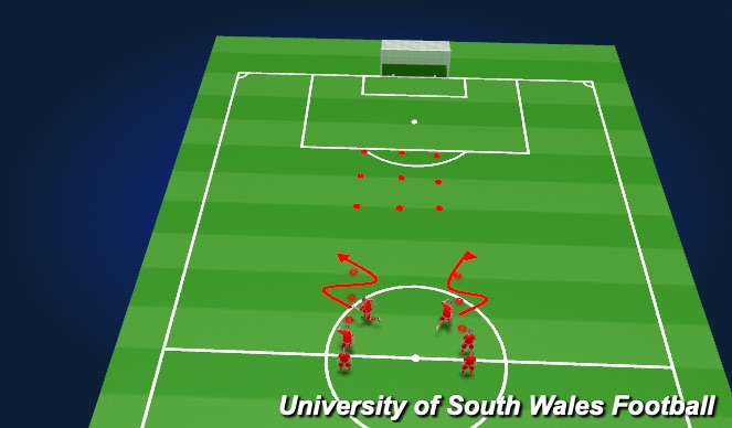 Football/Soccer Session Plan Drill (Colour): Screen 1