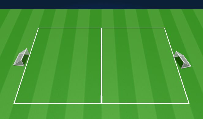 Football/Soccer Session Plan Drill (Colour): SSG