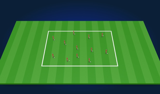 Football/Soccer Session Plan Drill (Colour): Screen 1