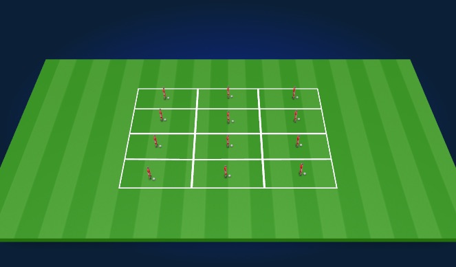 Football/Soccer Session Plan Drill (Colour): Screen 2