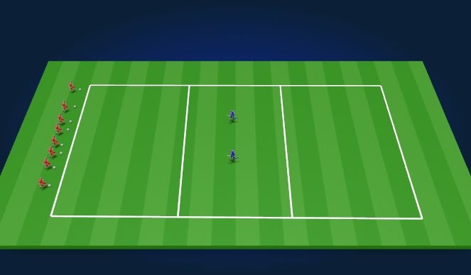 Football/Soccer Session Plan Drill (Colour): Screen 1