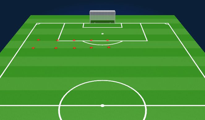 Football/Soccer Session Plan Drill (Colour): FIFA Warmup