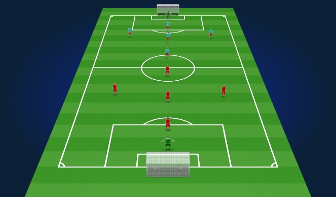 Football/Soccer Session Plan Drill (Colour): Screen 1