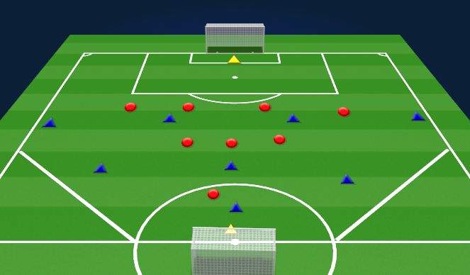Football/Soccer Session Plan Drill (Colour): SSG General