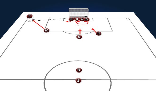 Football/Soccer Session Plan Drill (Colour): Screen 10