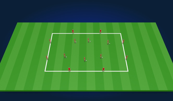 Football/Soccer Session Plan Drill (Colour): Screen 1