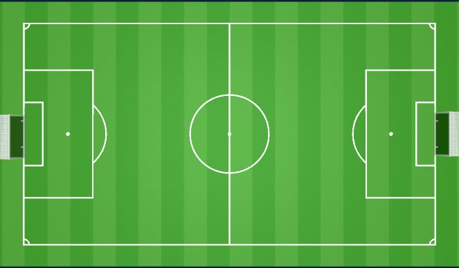 Football/Soccer Session Plan Drill (Colour): 11vs11
