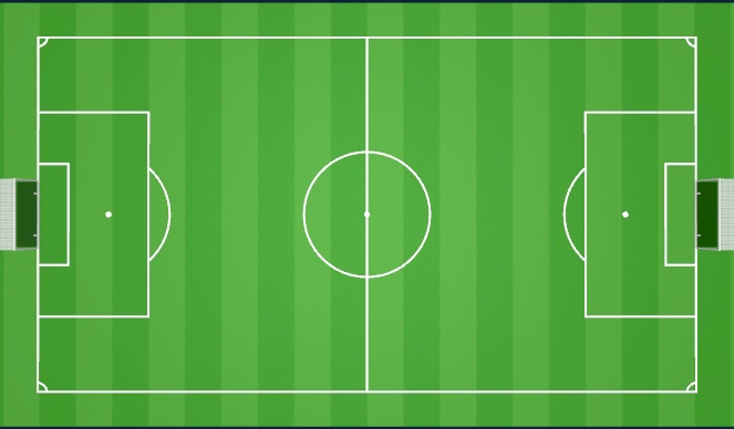 Football/Soccer Session Plan Drill (Colour): COOL DOWN