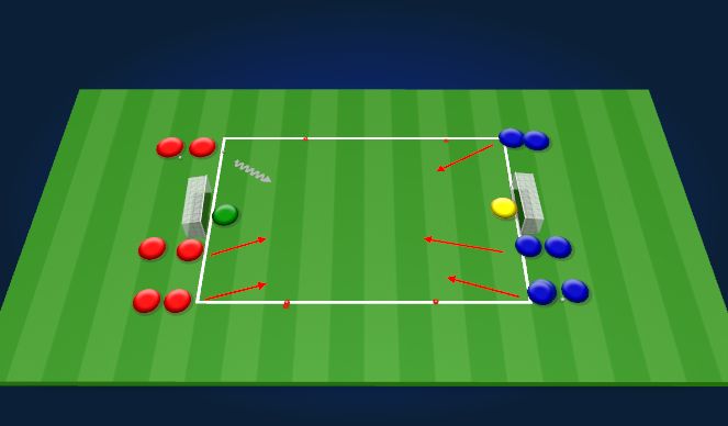 Football/Soccer Session Plan Drill (Colour): Screen 1
