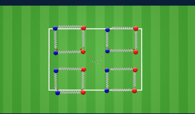 Football/Soccer Session Plan Drill (Colour): Technical Practice 