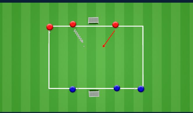 Football/Soccer Session Plan Drill (Colour): Screen 1