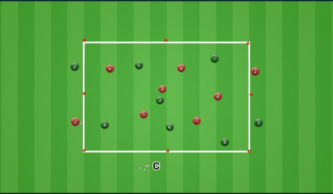 Football/Soccer Session Plan Drill (Colour): Screen 1