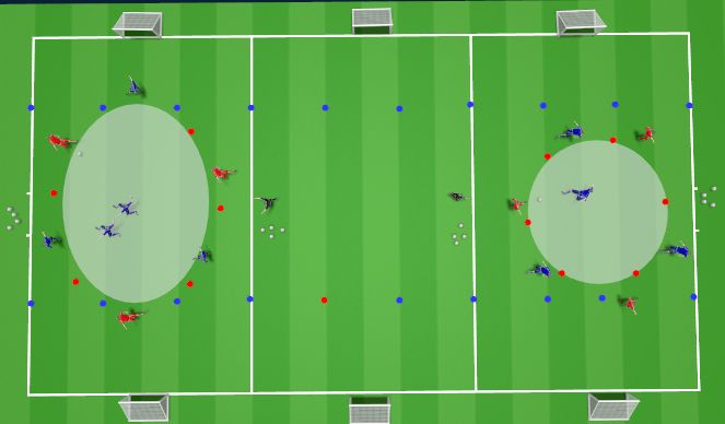 Football/Soccer Session Plan Drill (Colour): Screen 1