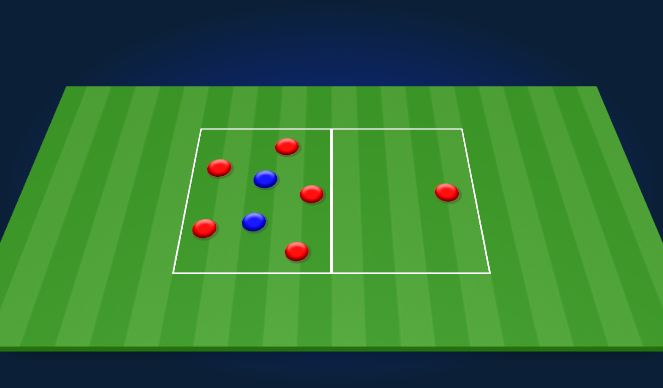 Football/Soccer Session Plan Drill (Colour): Screen 1