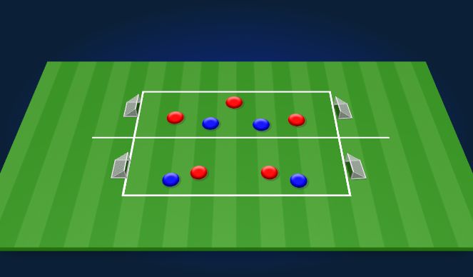 Football/Soccer Session Plan Drill (Colour): Screen 2