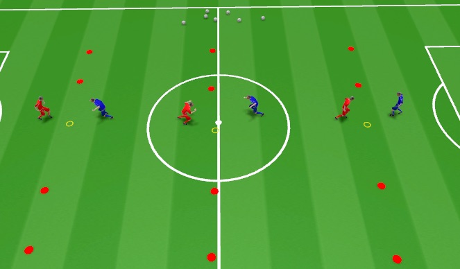 Football/Soccer Session Plan Drill (Colour): Screen 1